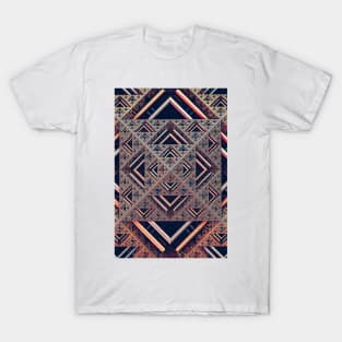 Tri. Abstract Pyramid Art T-Shirt